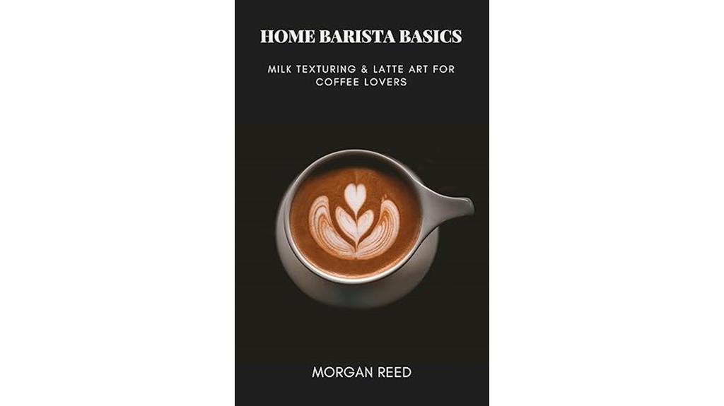 milk steaming and latte art