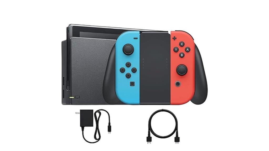 neon red blue switch