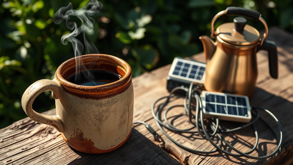 off grid coffee power requirements