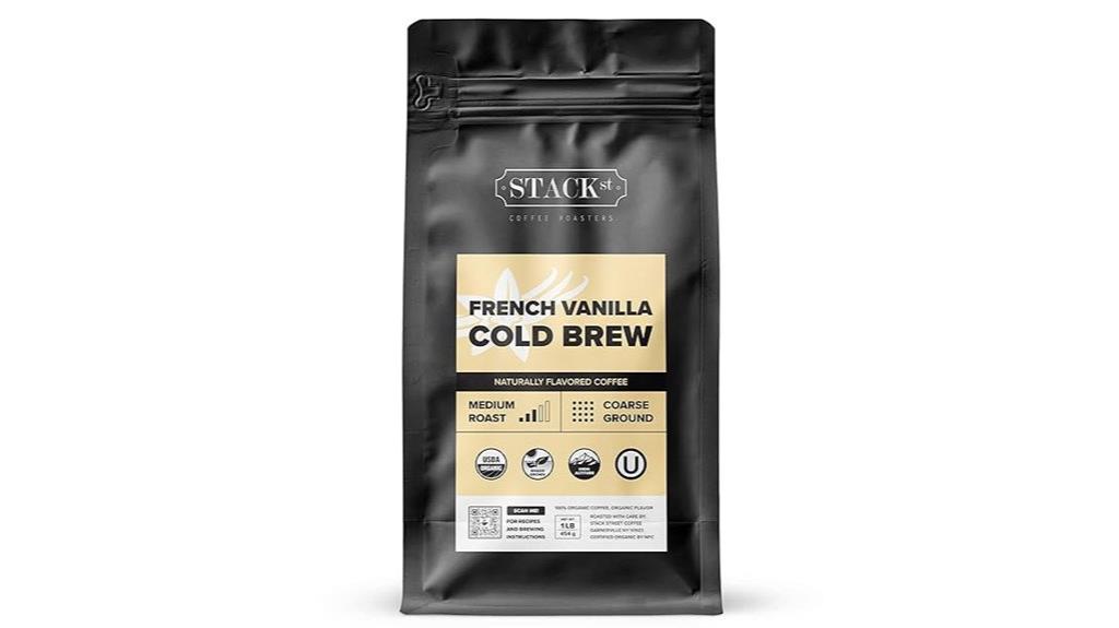 organic french vanilla cold brew