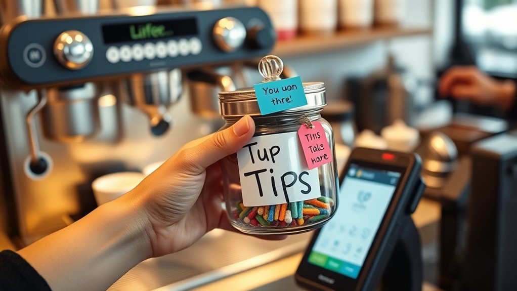 payment method influences tipping