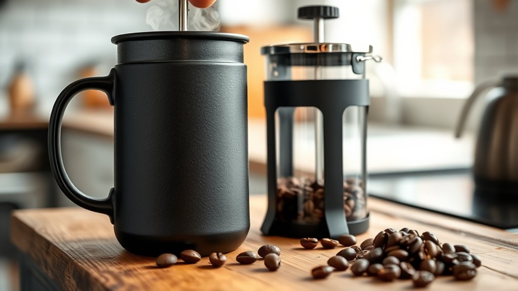 perfect french press brewing