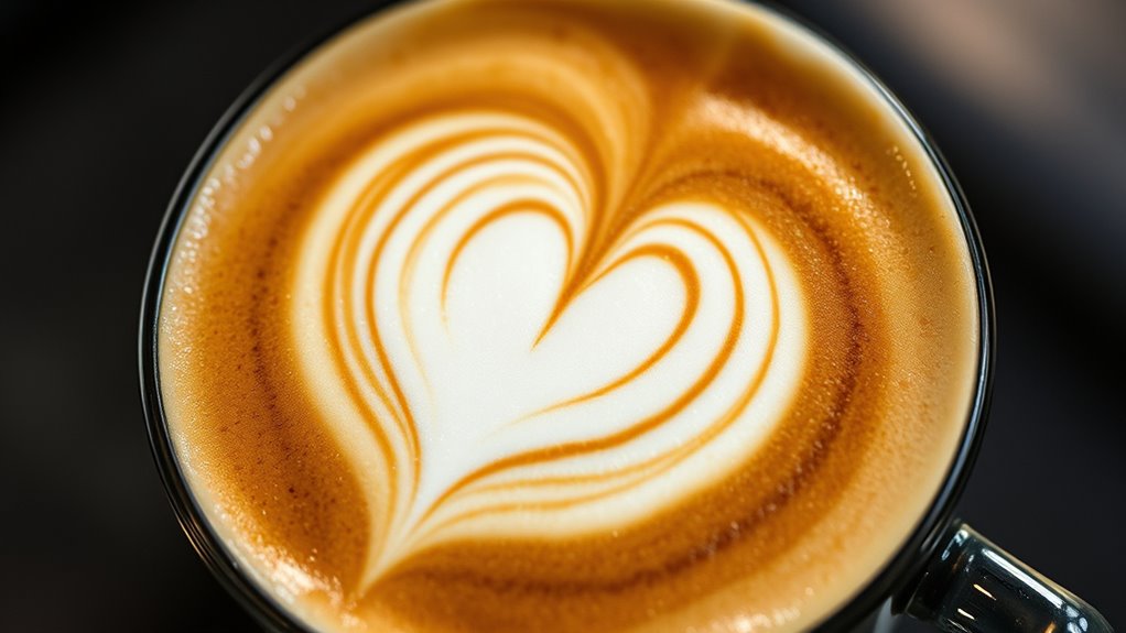 perfect milk and steady pour