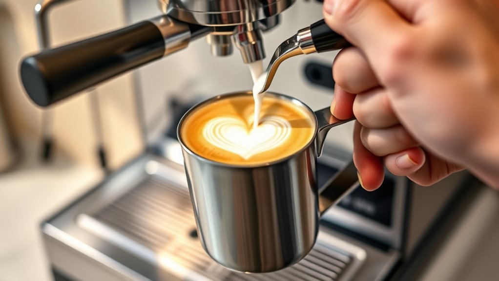 perfect milk frothing technique