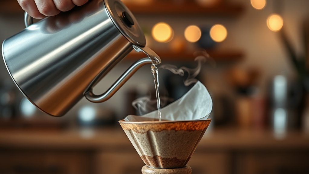perfect temperature pour technique
