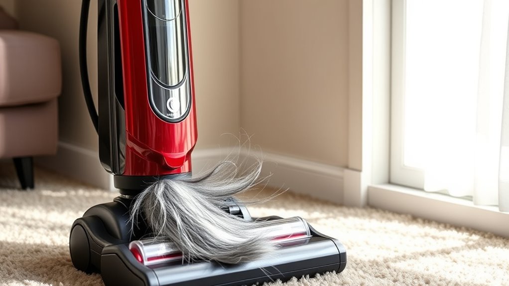 pet hair cleaning features