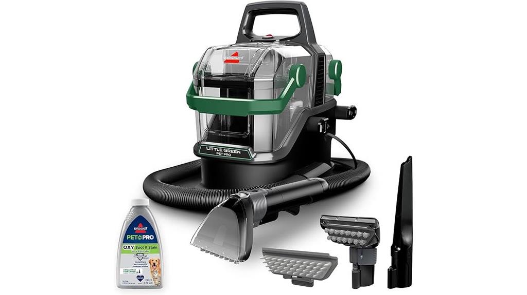 pet specific portable carpet cleaner