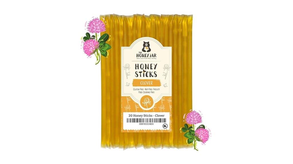 plain honey sticks 20 count
