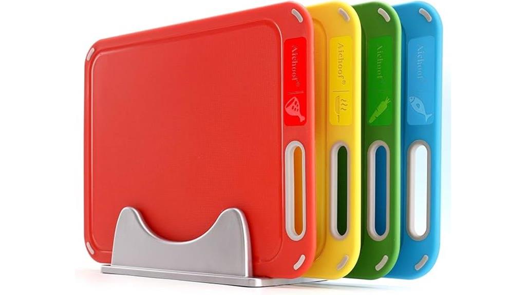 plastic cutting board set