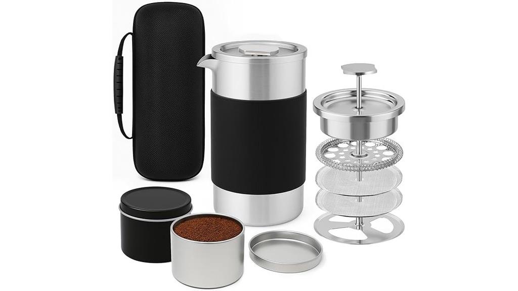 portable 12 oz camping press