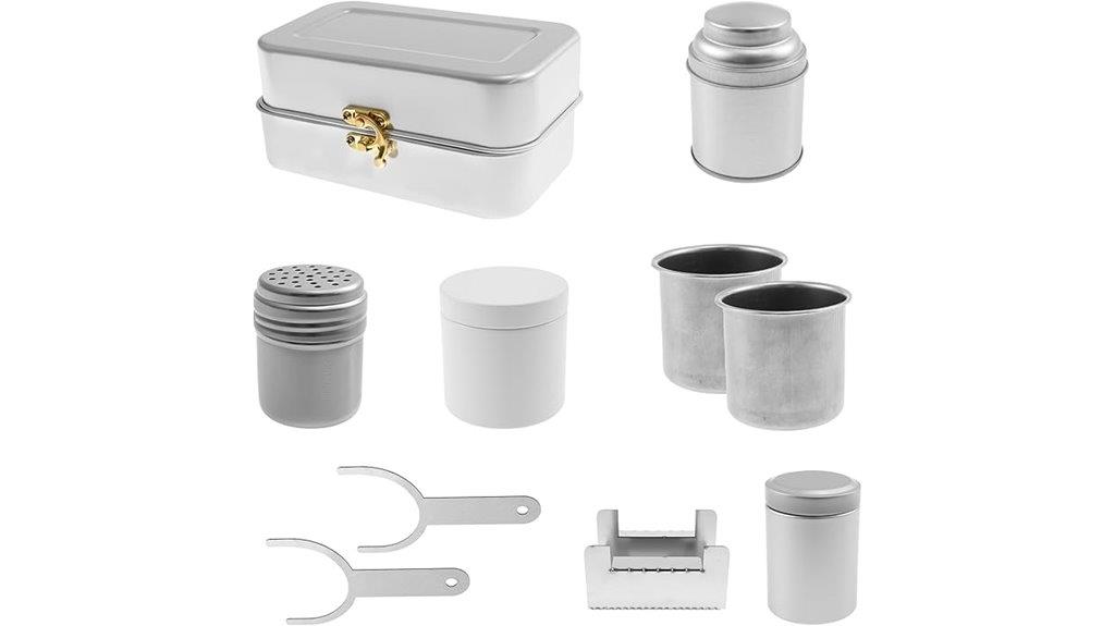 portable camping espresso set