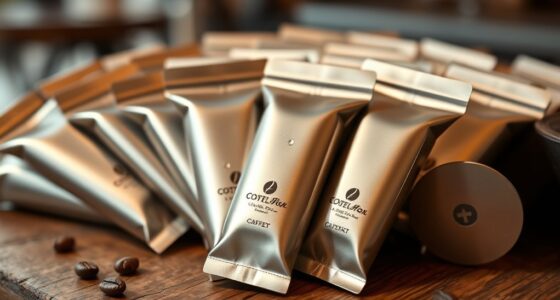 portable coffee bean tubes