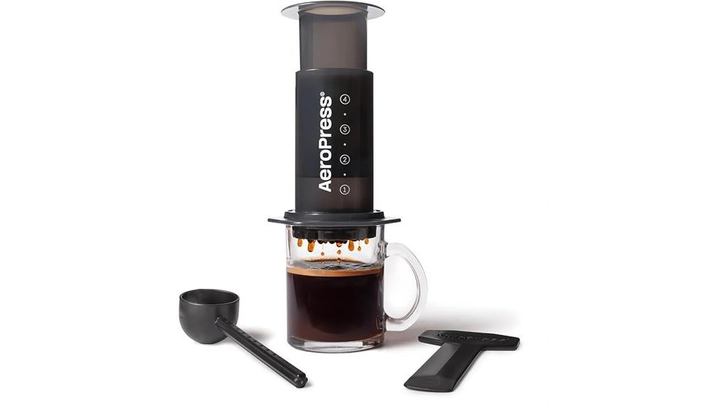 portable coffee brewing device