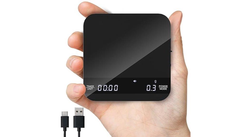 portable espresso coffee scale
