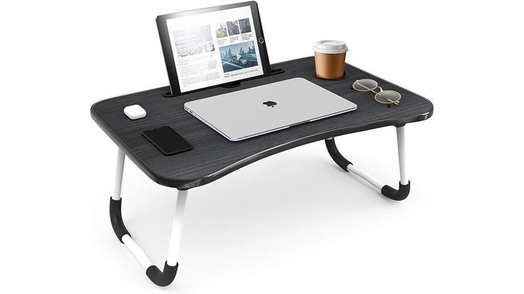 portable foldable laptop tray