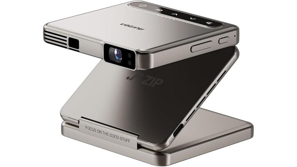 portable mini projector with screen