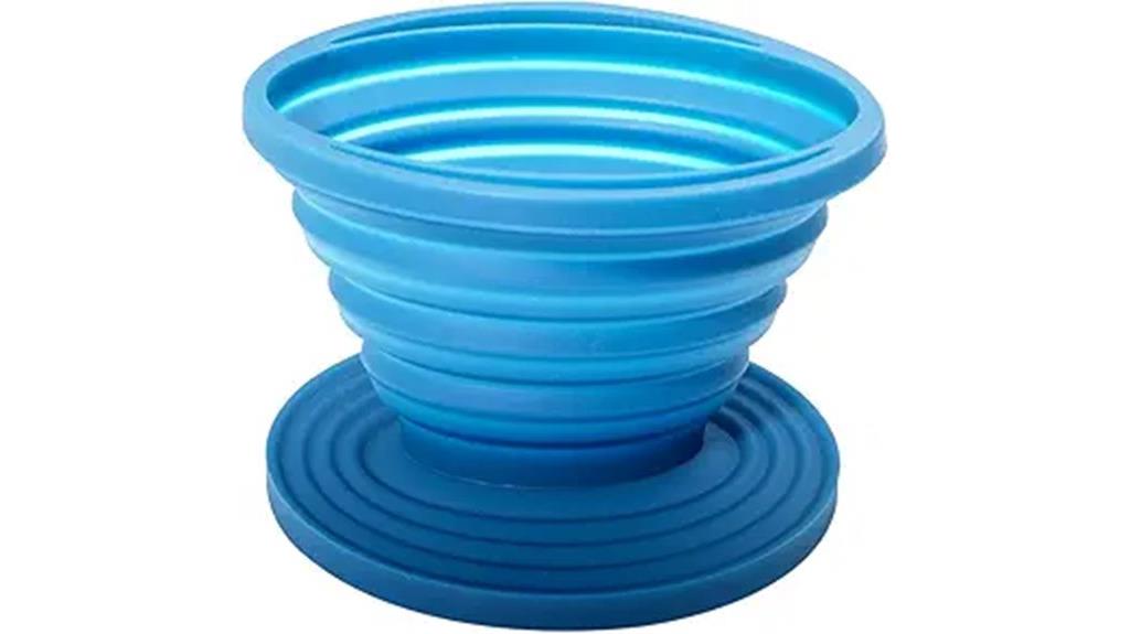portable silicone coffee brewer