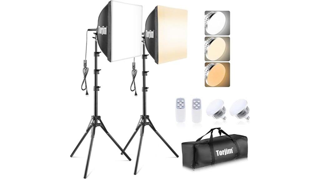 portable softbox photography kit
