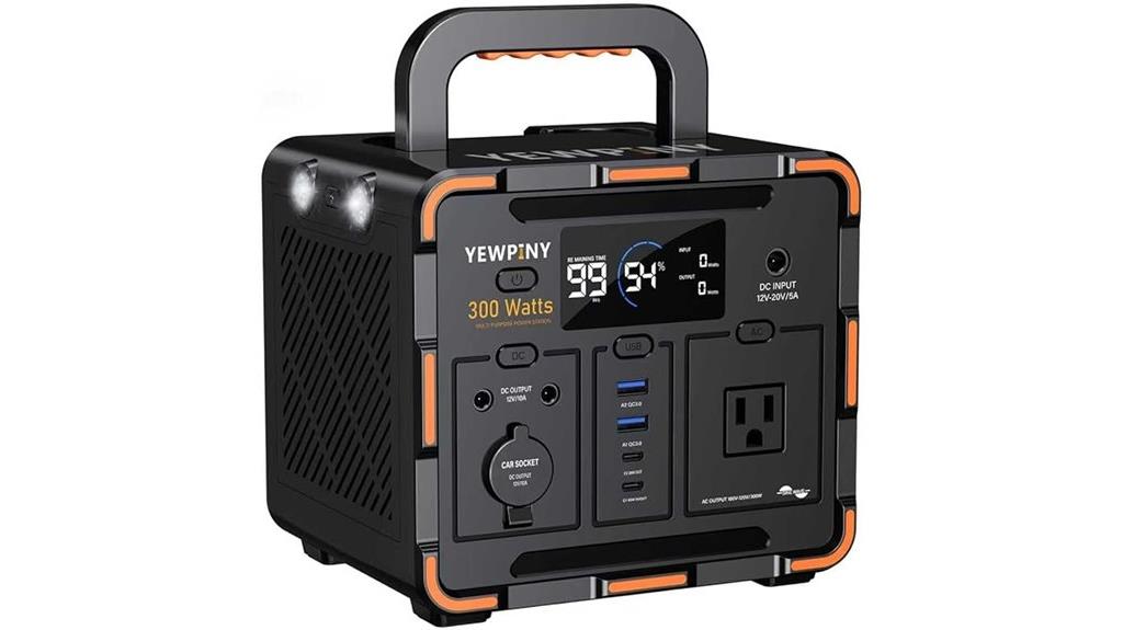 portable solar power station