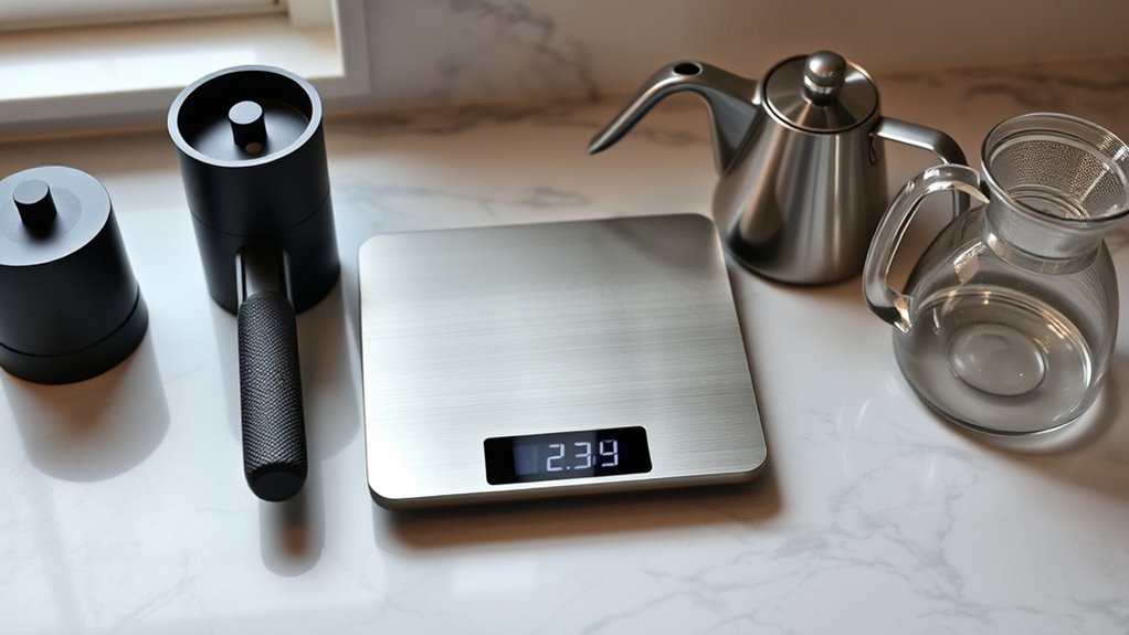 precise coffee measurement technique