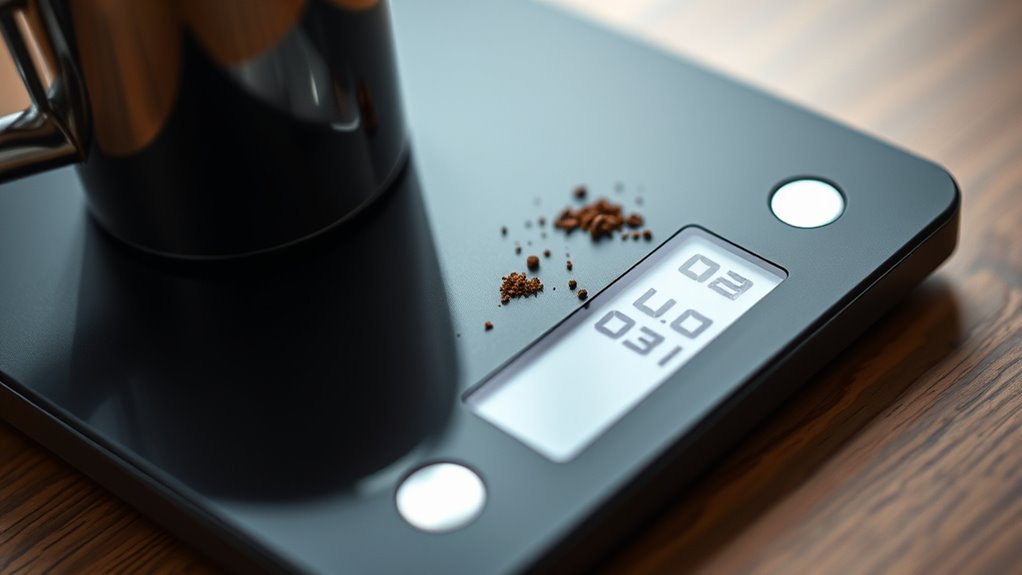 precise espresso scale selection