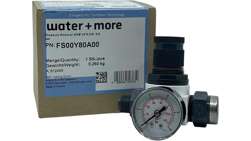 pressure regulator with gauge