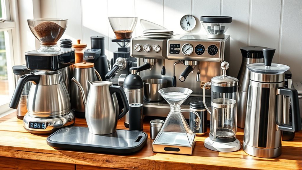 prioritize essential coffee tools