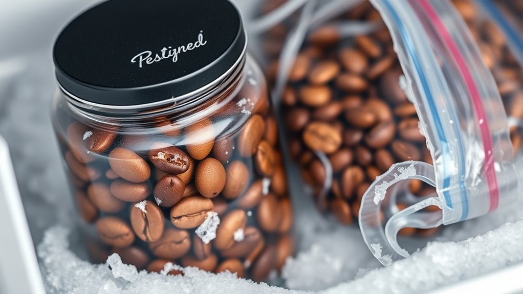 properly freeze and thaw coffee