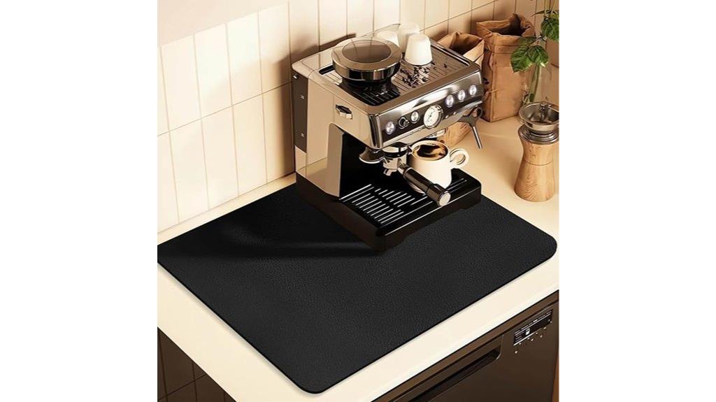 protective coffee counter mat