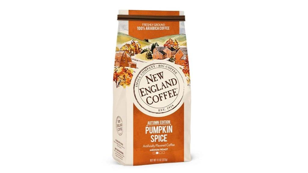 pumpkin spice ground coffee