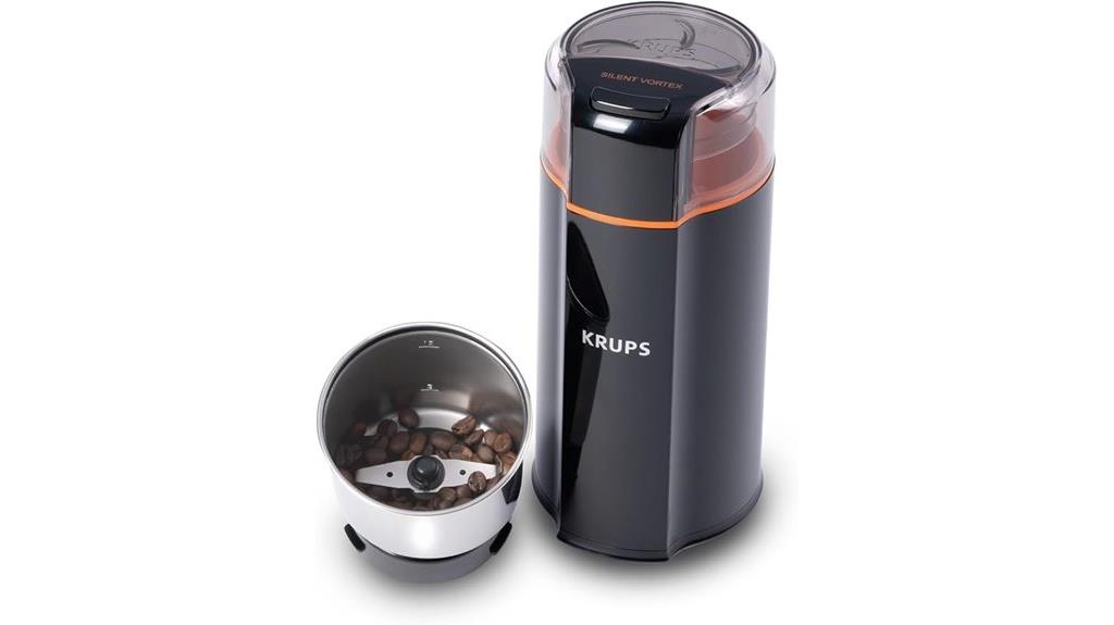 quiet vortex coffee grinder
