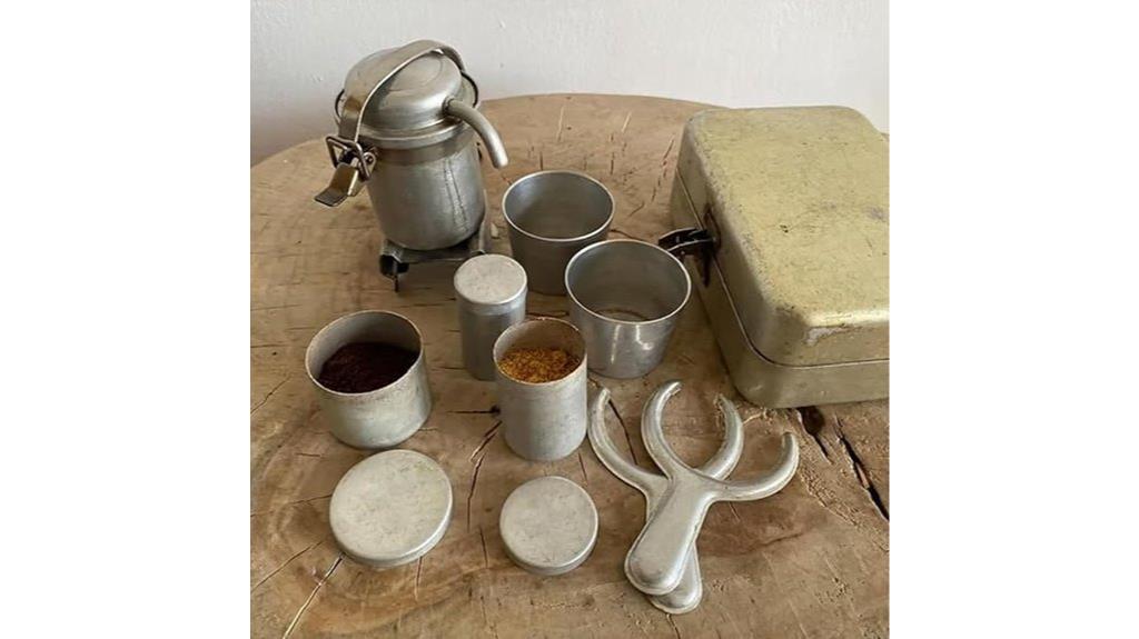 rare camping coffee kit