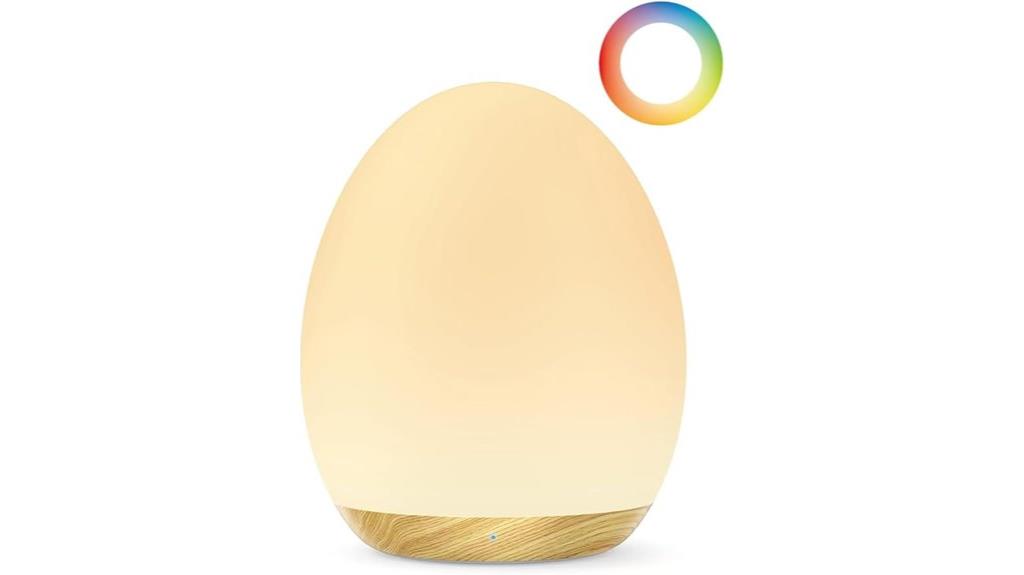 rechargeable egg night light