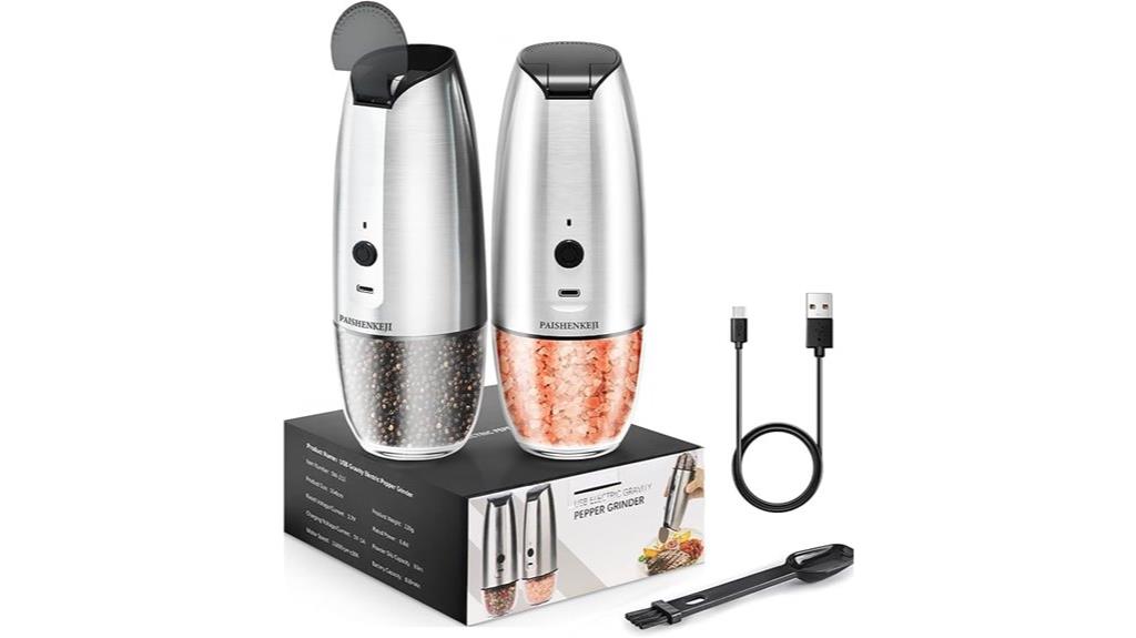 rechargeable electric spice grinder