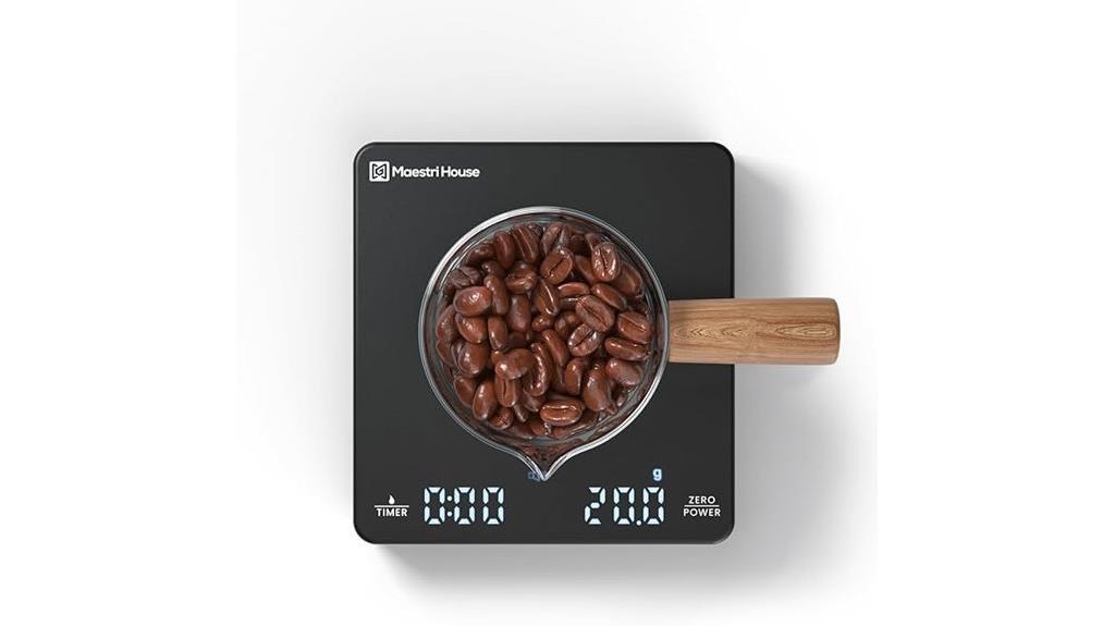 rechargeable espresso coffee scale
