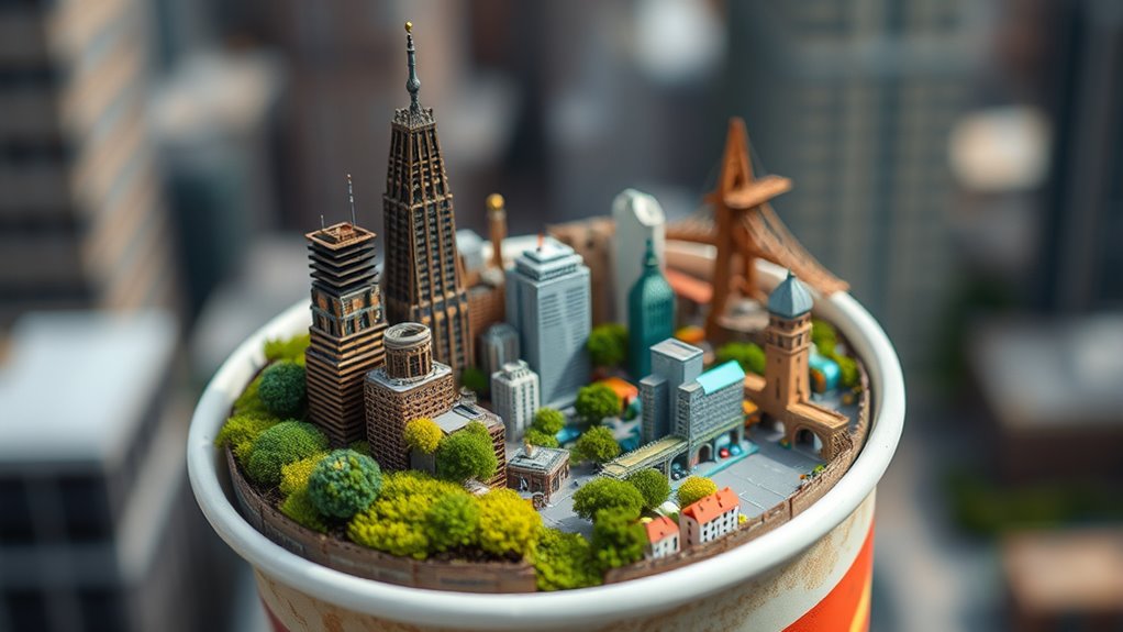 recycling coffee for construction