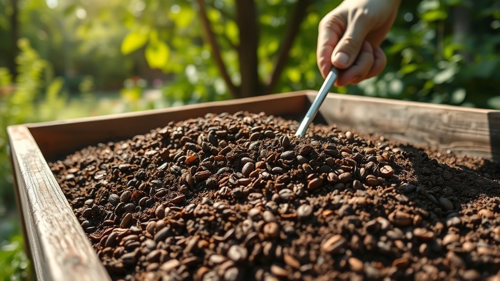 recycling coffee grounds benefits