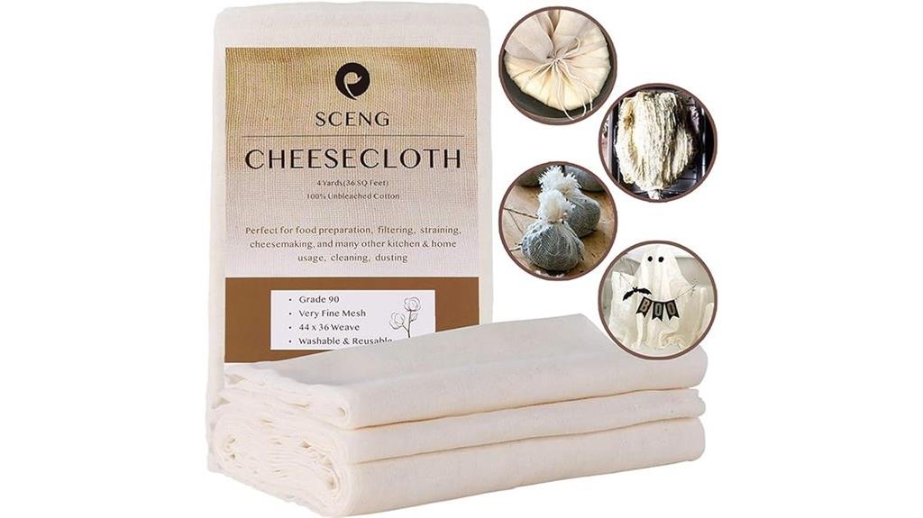 reusable grade 90 cheesecloth