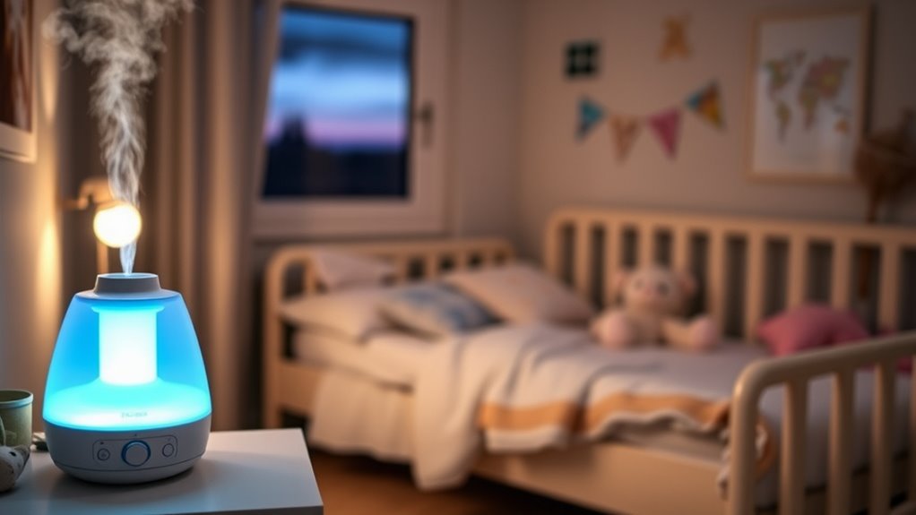 safe soothing baby humidifier