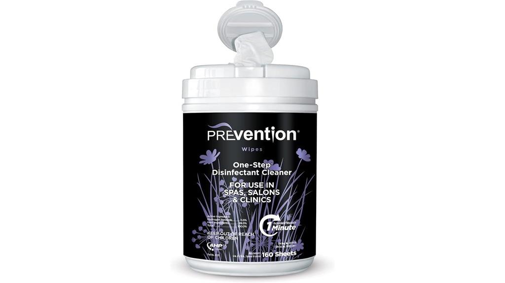 salon disinfectant wipes count