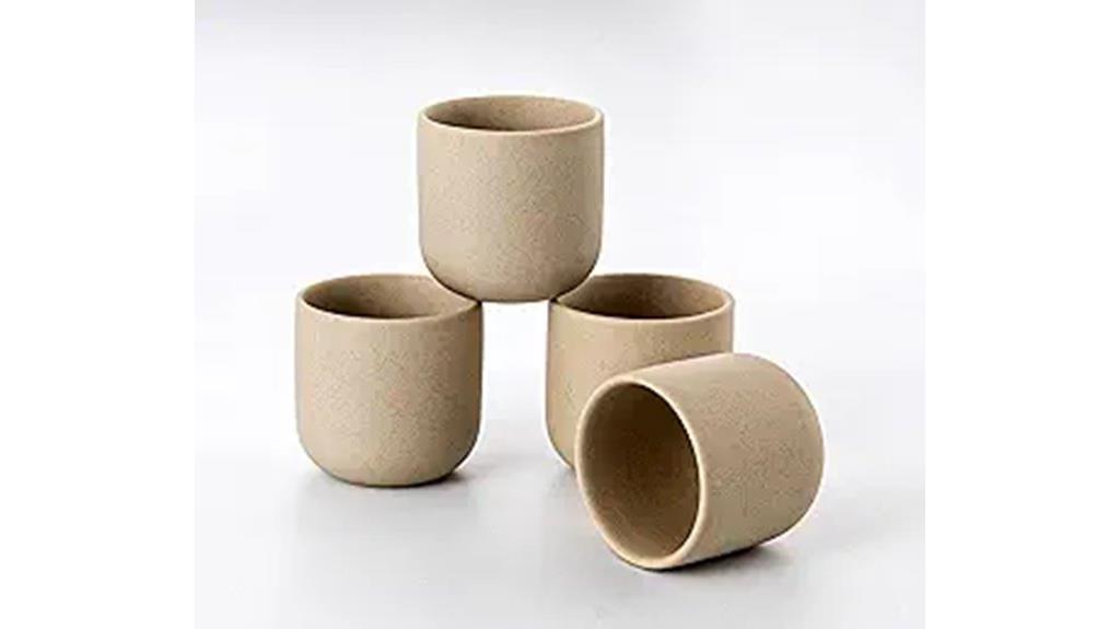 set of four espresso cups