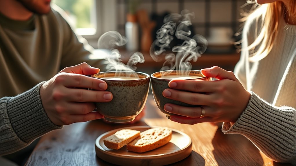 sharing coffee strengthens bonds