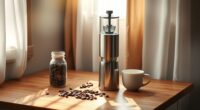 silent apartment coffee grinders