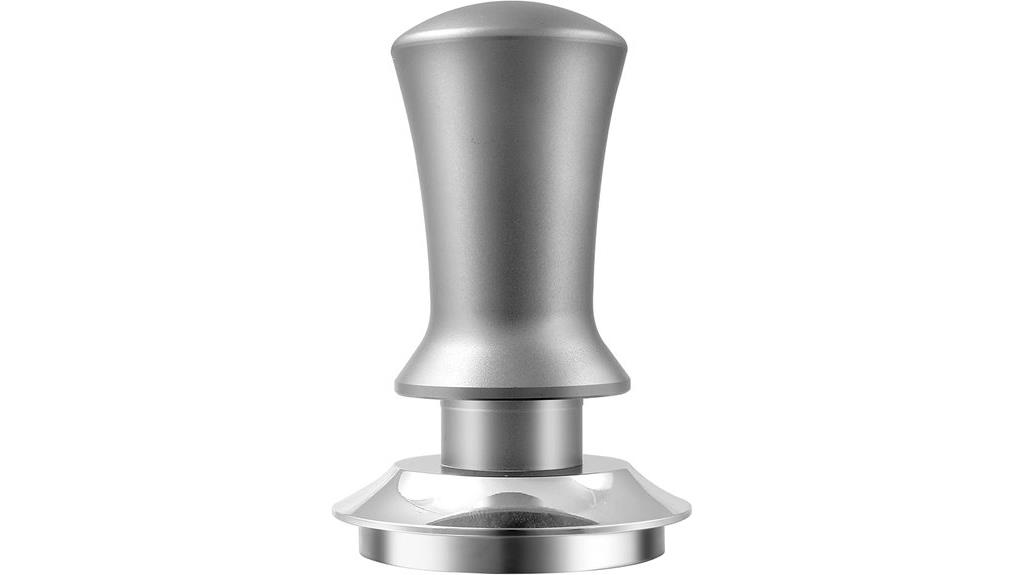 silver 51mm calibrated tamper