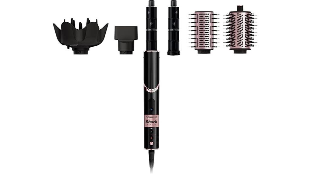 six in one hair styling