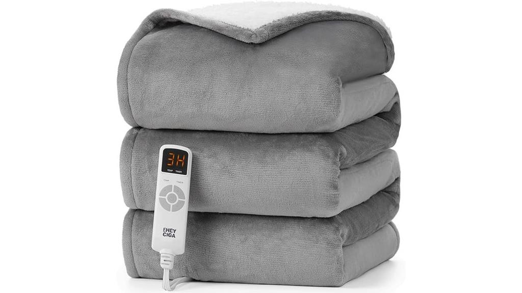 six level heated blanket