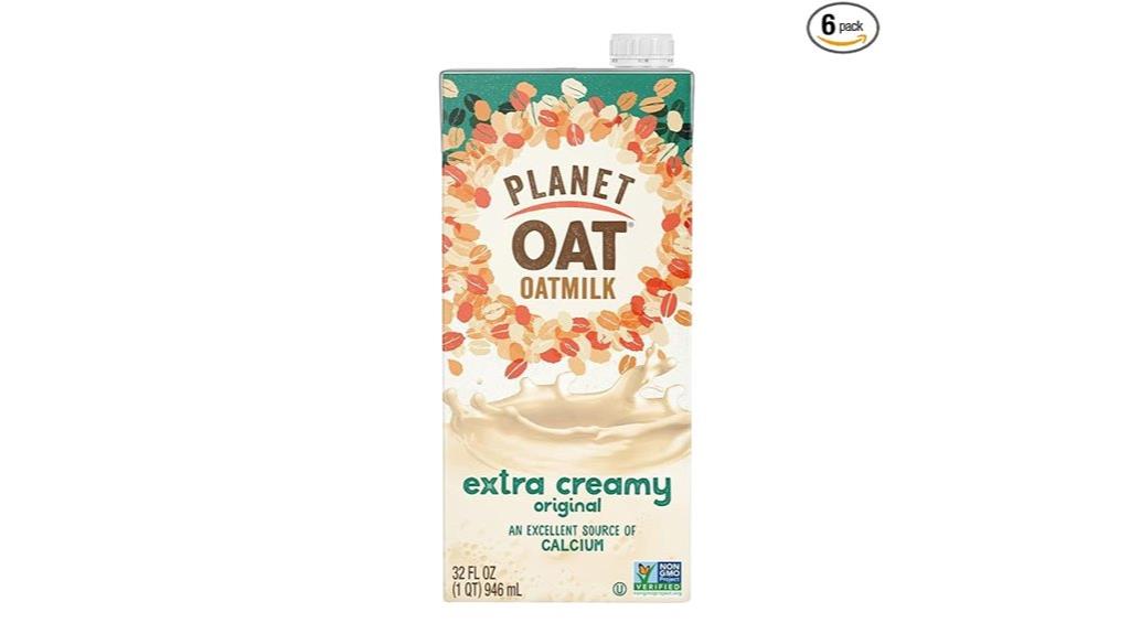 six pack extra creamy oat milk