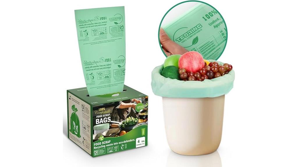 small compostable trash bags