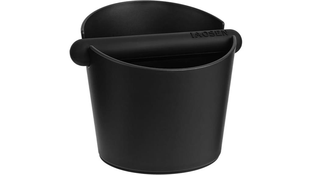 small espresso knock box