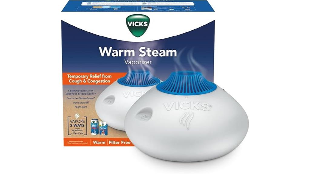 small room warm steam vaporizer
